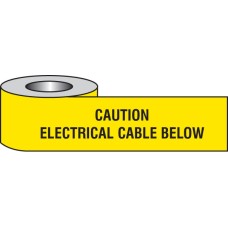 Caution - Electrical Cable Below - Underground Tape Caution - Electrical Cable Below - Underground Tape