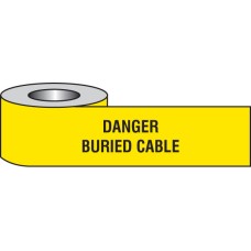 Danger - Buried Cable - Underground Tape Danger - Buried Cable - Underground Tape