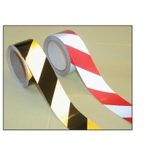 Reflective Safety Tape - Red & White Reflective Safety Tape - Red & White