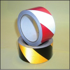 Reflective Safety Tape - Black & Yellow Reflective Safety Tape - Black & Yellow