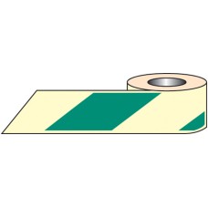 Green / White Photoluminescent Tape (Glow in the Dark) Green / White Photoluminescent Tape (Glow in the Dark)