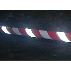 Red & White - Reflective Barrier Tape Red & White - Reflective Barrier Tape