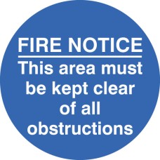 Fire Notice this Area Etc - Floor Graphic Fire Notice this Area Etc - Floor Graphic