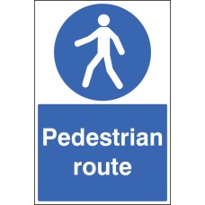 Pedestrian Route - Floor Graphic Pedestrian Route - Floor Graphic