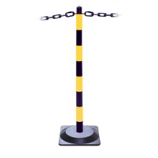 Universal Chain Post - 1.6kg Rubber Base Universal Chain Post - 1.6kg Rubber Base