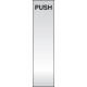 Push - Deluxe Engraved Door Plate