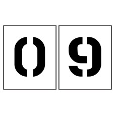 Stencil Kit - 0-9 Stencil Kit - 0-9