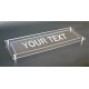 Your Message Here - Acrylic Sign with Stand-off Locators