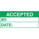 Accepted (Roll of 100 Labels)
