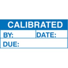 Calibrated (Roll of 100 Labels)