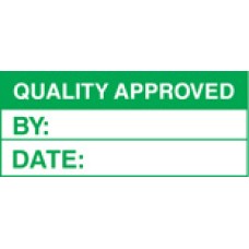 Quality Approved (Roll of 100 Labels)