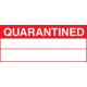 Quarantined (Roll of 100 Labels)