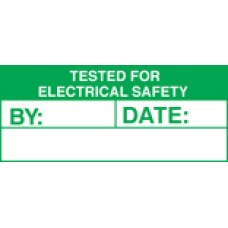 Tested for Electric (Roll of 100 Labels)