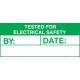 Tested for Electric (Roll of 100 Labels)