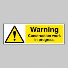 Warning - Construction Work in Progress Warning - Construction Work in Progress