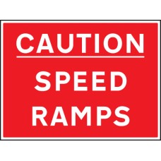 Caution - Speed Ramps Caution - Speed Ramps
