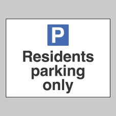 Residents Parking Only Residents Parking Only