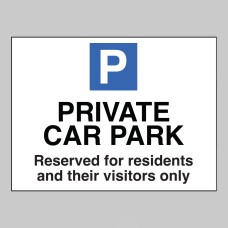 Private Car Park - Use of Residents and Visitors Only Private Car Park - Use of Residents and Visitors Only